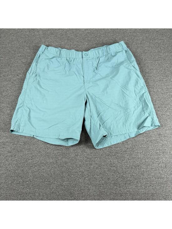 L.L. Bean Other - Vintage L.L. Bean Board Shorts Mens XL Teal Solid A0JAJ7 Mesh Lined